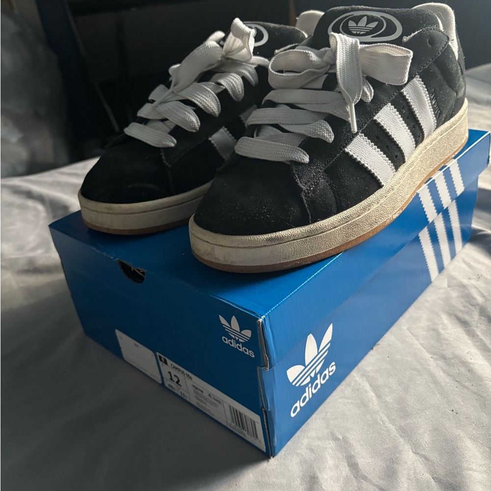 Adidas Campus 00s in Classic Black and White